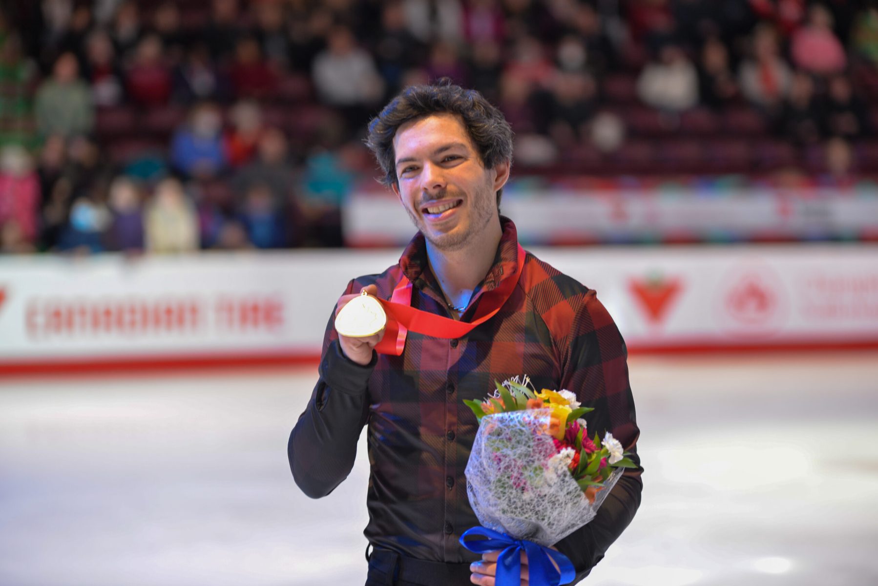 Keegan Messing won a gold medal in the Canadian nationals in Oshawa.