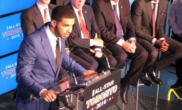 Drake named new ambassador as Raptors gear up for All-Star game