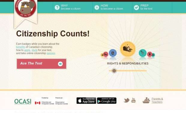 Citizenship website will help new Canadians study