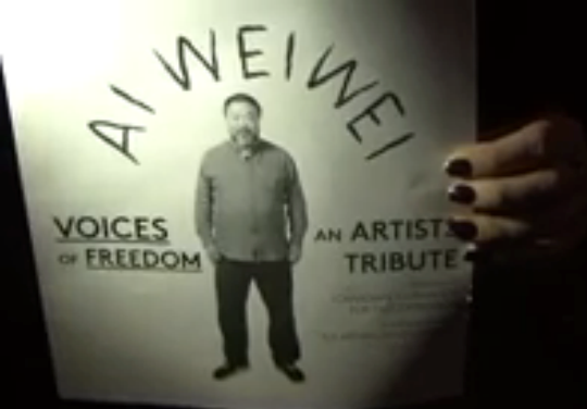 Chinese artist Ai Weiwei making an impact a world away