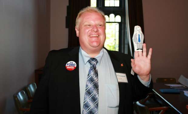 Santa Claus parade tells Ford he is not welcome