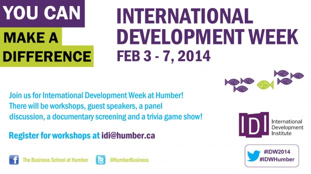 Humber hosts international development week