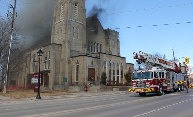 Aurora United Church fire an accident