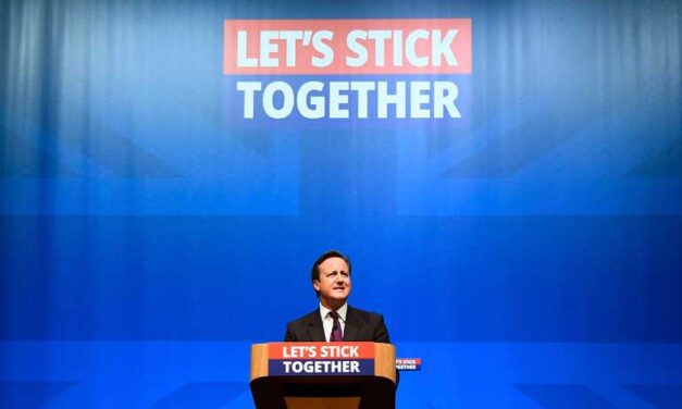 David Cameron urges a No vote from Scotland during news conference