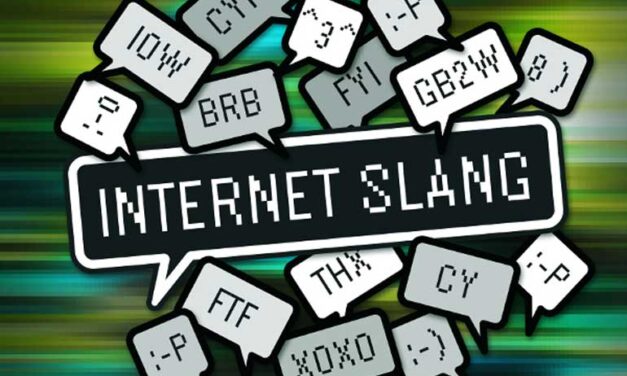 Internet slang influencing everyday language