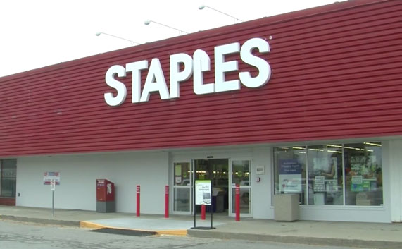 Staples closes stores across North America