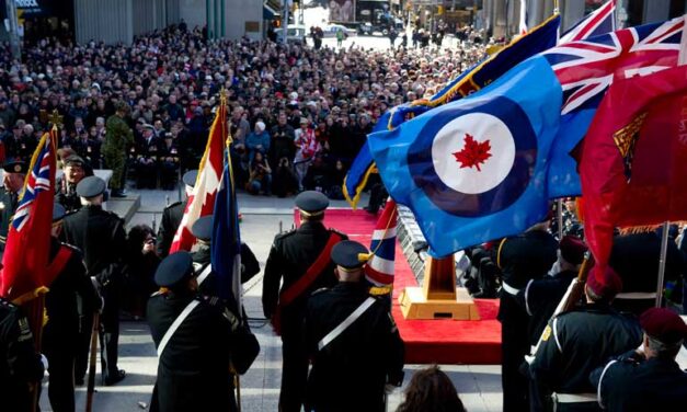 Remembrance Day ceremonies in Toronto
