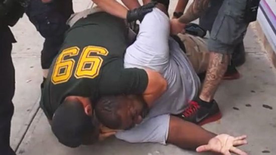 Eric Garner protests; U.S. justice system targeted