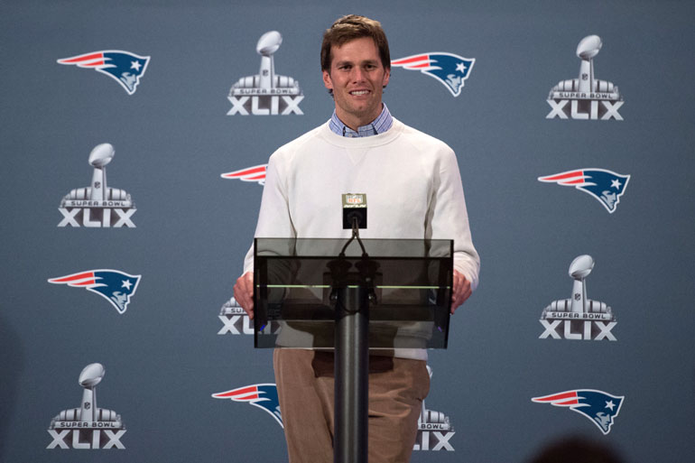 tom brady press conference after eagles loss