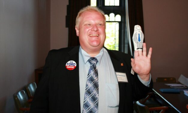 Rob Ford’s tie fetches more than $3,000 at auction