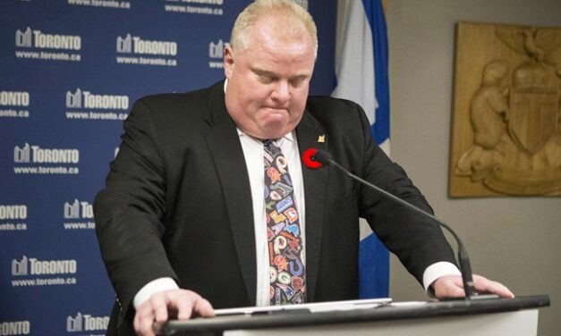 Ford apologizes at City Hall for racist remarks