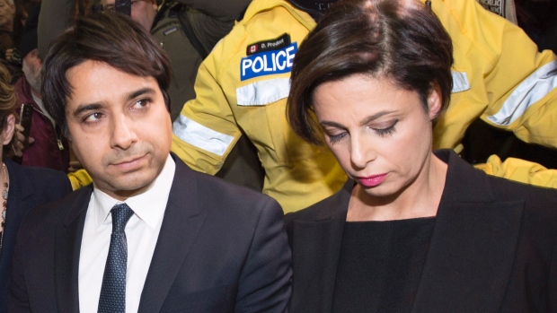 Jian Ghomeshi appears at Toronto’s Old City Hall court