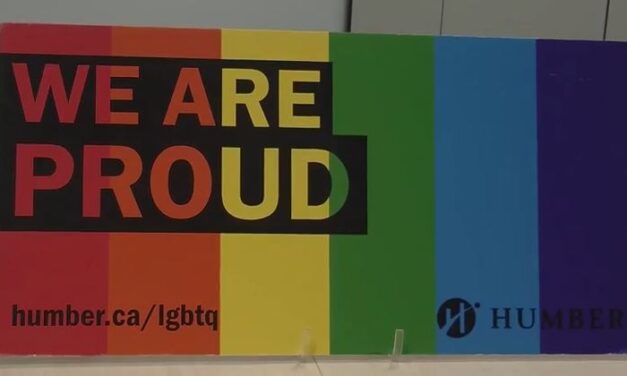 Students show support for Humber College LGBTQ centre