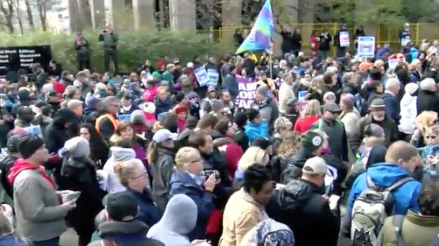 Queen’s Park rally draws in thousands