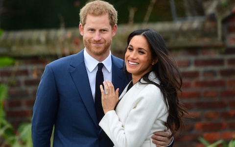 Prince Harry suits up to marry Meghan Markle