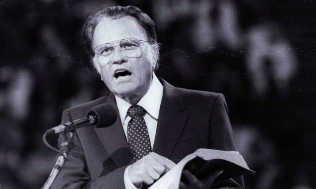 Renowned evangelist Billy Graham, dead at age 99.