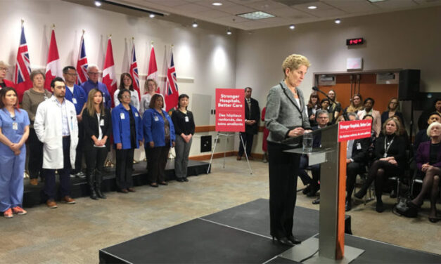 Kathleen Wynne boosts hospital spending 4.6% in latest health care announcement