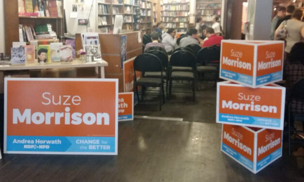 Toronto Centre elects Suze Morrison of the NDP