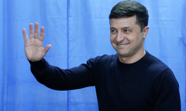 Not an April fools’ joke – Ukrainian comedian leads election
