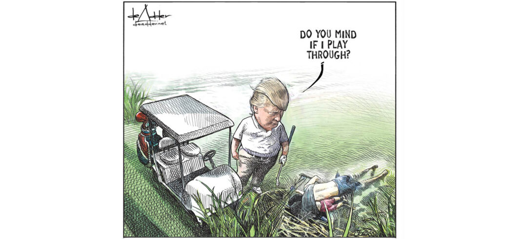 Canadian Cartoonist Let Go From New Brunswick Newspapers After Viral Trump Cartoon Humber News 