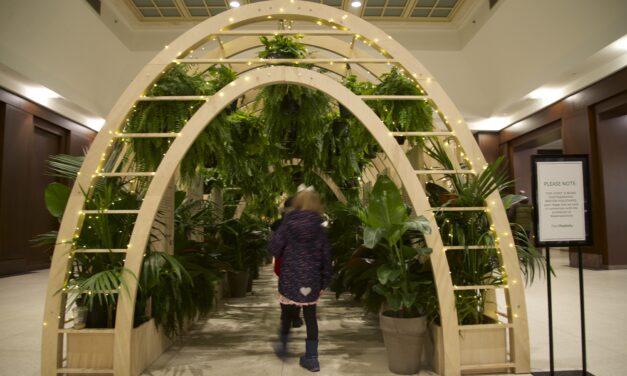 Indoor garden at Union Station lifted commuters’ spirits to new highs