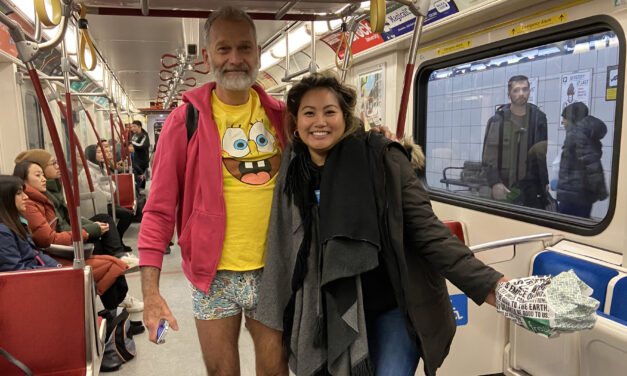 Toronto drops pants for the No Pants Subway Ride 2020