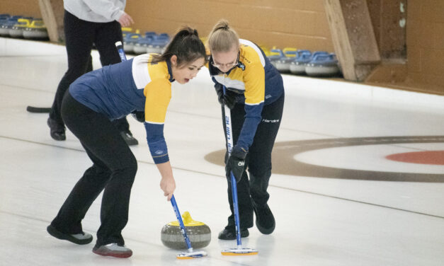 Three game sweep wins it for women’s curling team