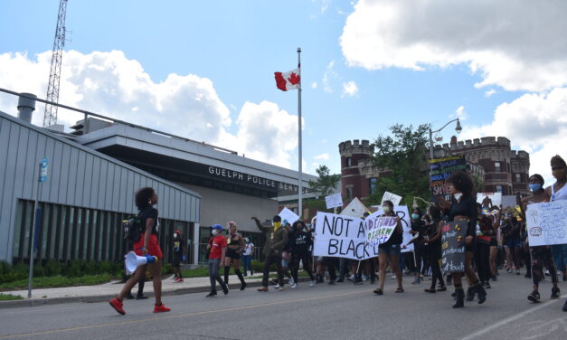 Anti-racism protesters call for change throughout Guelph