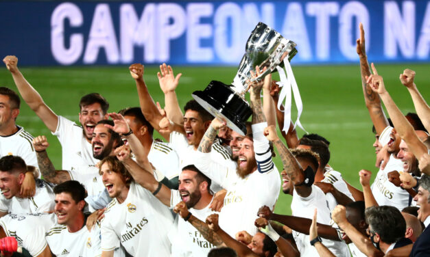 Real Madrid wins a record 34th La Liga championship