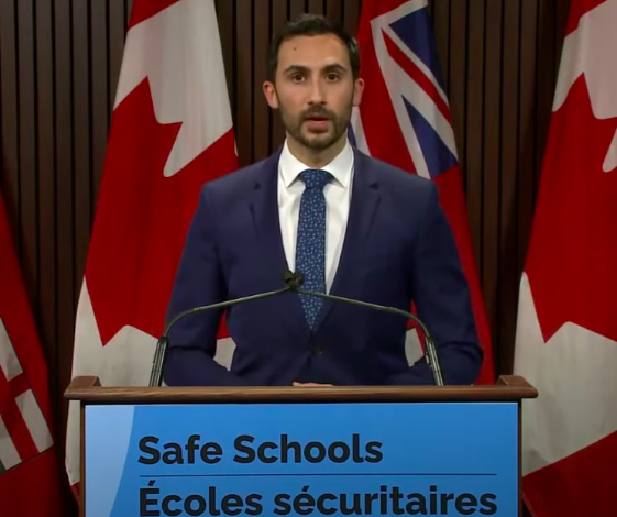 Ontario's minister of education, Stephen Lecce said postponing March break, not cancelling it, is an important way that schools can help to limit community transmission.