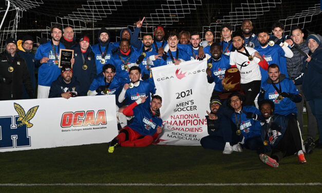 Humber Hawks brings home gold yet again from the 2021 CCAA National Championship