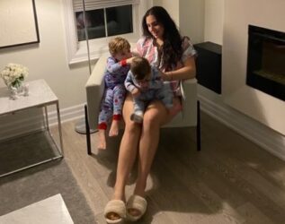 Olivia Elkhoury, mom to Knight and Reign, has been struggling to maintain good mental health during the pandemic with nonstop parenting and teaching her sons from home at their own learning level.