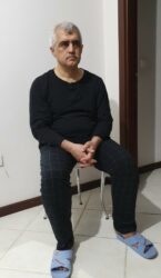Ömer Faruk Gergerlioğlu is under custody in the police station with his pyjamas and slippers on March 21.