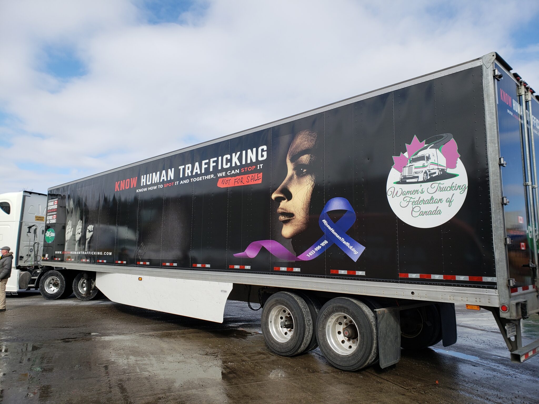 Women’s truckers federation expands humantrafficking prevention