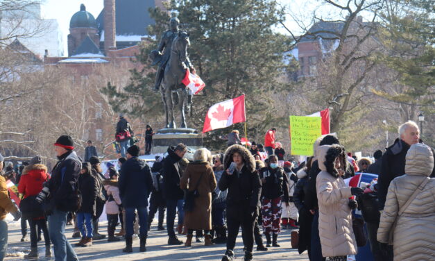 Ontario reports decrease in COVID cases amidst protests