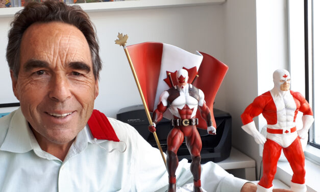 Captain Canuck symbol of quiet perseverance in a comic market
