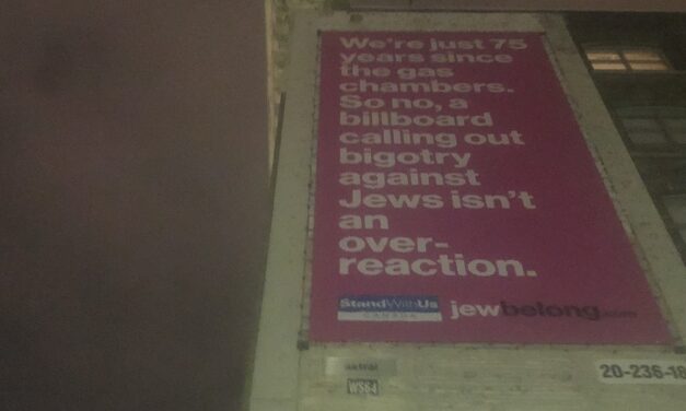 Toronto billboards aim to raise awareness about antisemitism