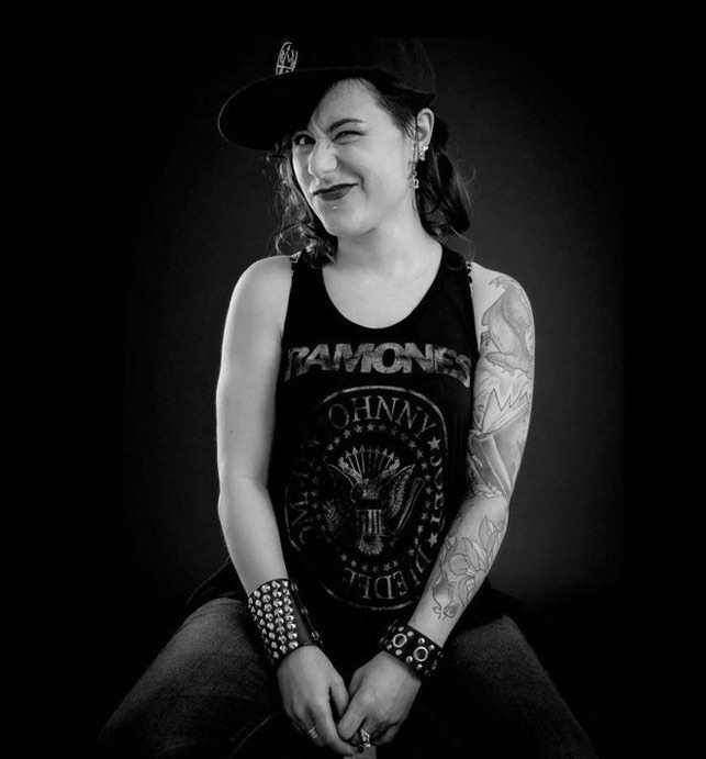 Julie "Fazooli" Marquis - artist, designer, and photographer of Abominable Ink.