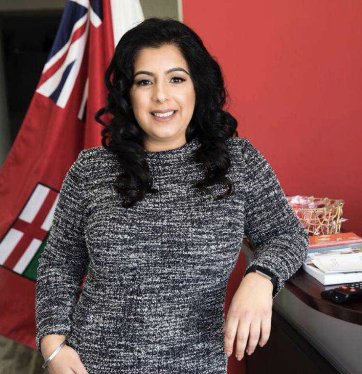 Headshot of Liberal candidate for Brampton North Harinder Malhi. She has called Brampton her home for the past 25 years.