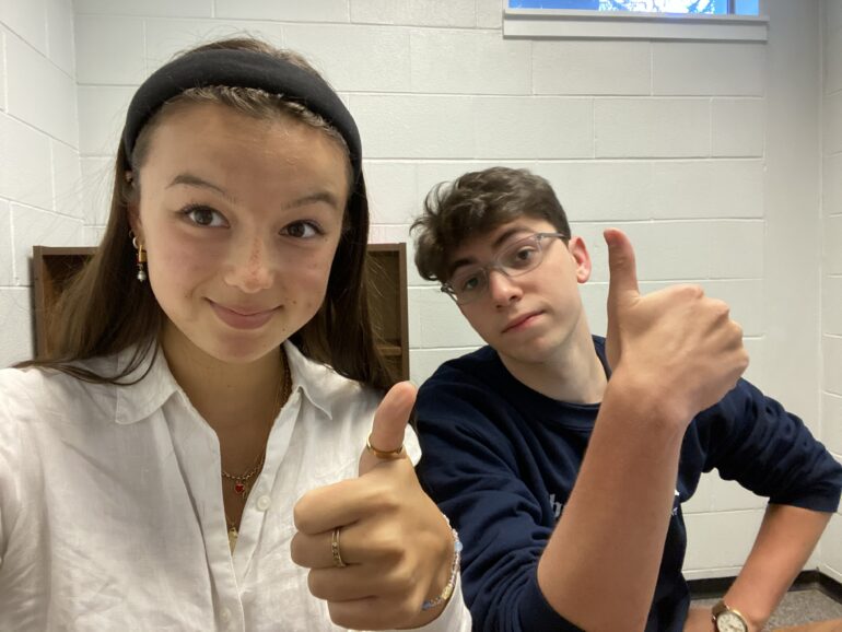 Jessica Kim (Managing Editor) and Spencer Izen (Editor-in-Chief) continue to work with their fellow colleagues to ensure press freedom for all students.