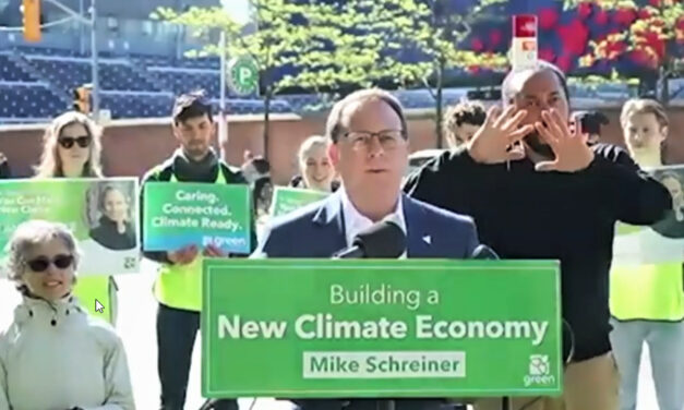 Mike Schreiner hopes to build on  momentum from debate performance