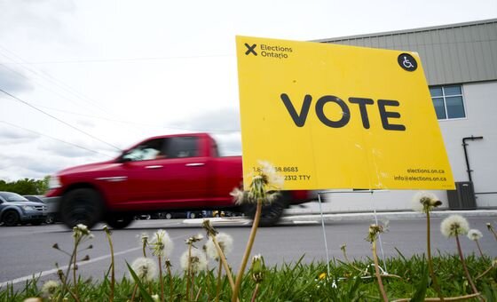 Voting times extended at 27 polling stations in Ontario