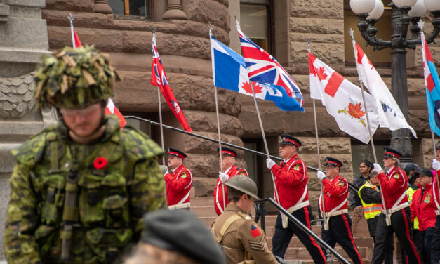 Toronto salutes Remembrance Day 2022
