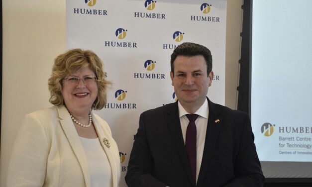 Germany’s labour minister tours Humber, declares Canada ‘a role model for us’