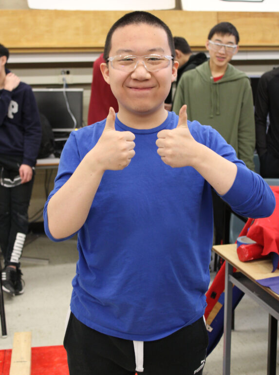 Leon Zhang, electric and programming controller of Absolute Robotics spoke to Humber News before the competition.