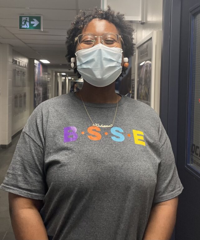 Kishana Lindsay, third year Justice Studies student and program assistant for BSSE, said that its BSSE first event incorporating the gym and she looks forward to hosting many more events in the athletics department.