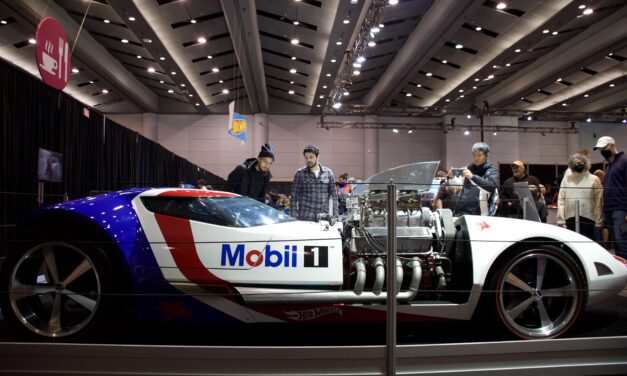 Canadian International Autoshow brought Lego and Hot Wheels to life