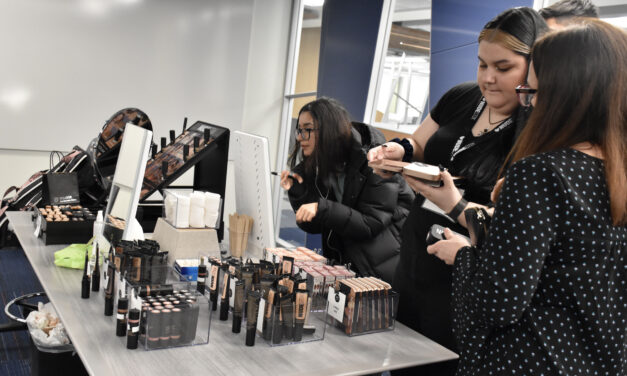 Humber’s Longo Faculty of Business was converted into a cosmetic pop-up shop