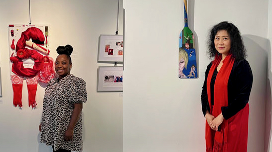 Women of Courage exhibition artists share their experiences