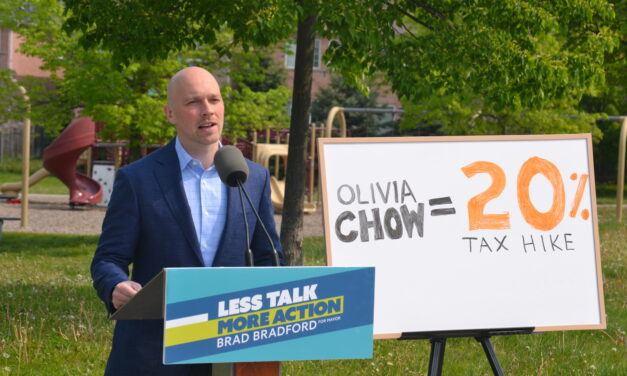 Bradford takes aim at Chow’s planned tax hike